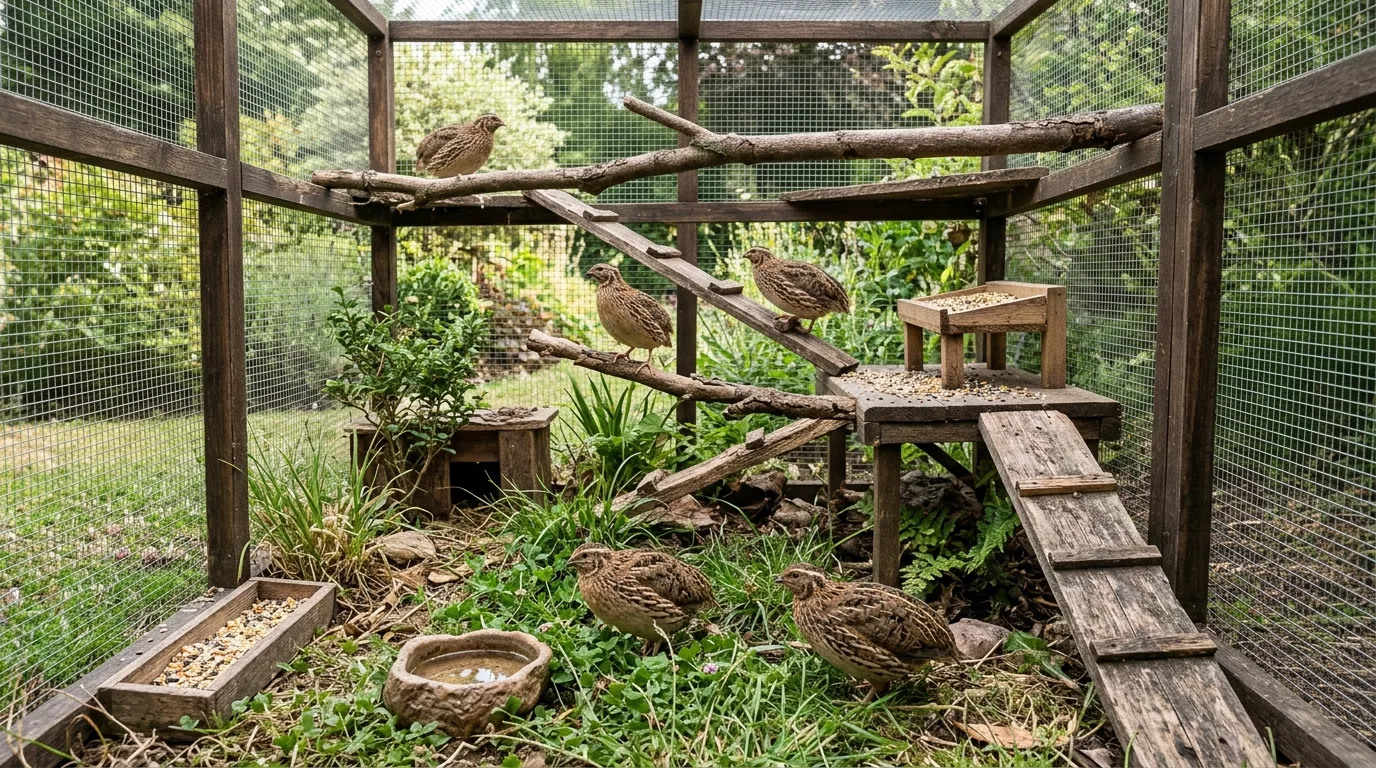 Multi-Level Quail Habitat